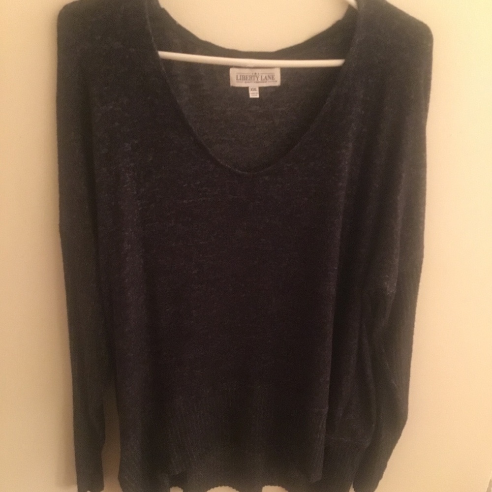 Gray sweater